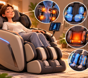 Cozy Smart Massage Chair Experience 360x320