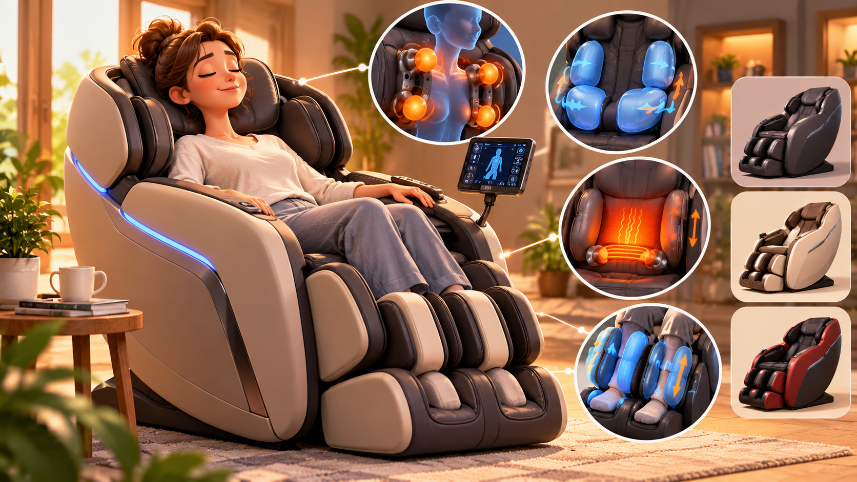 Cozy Smart Massage Chair Experience