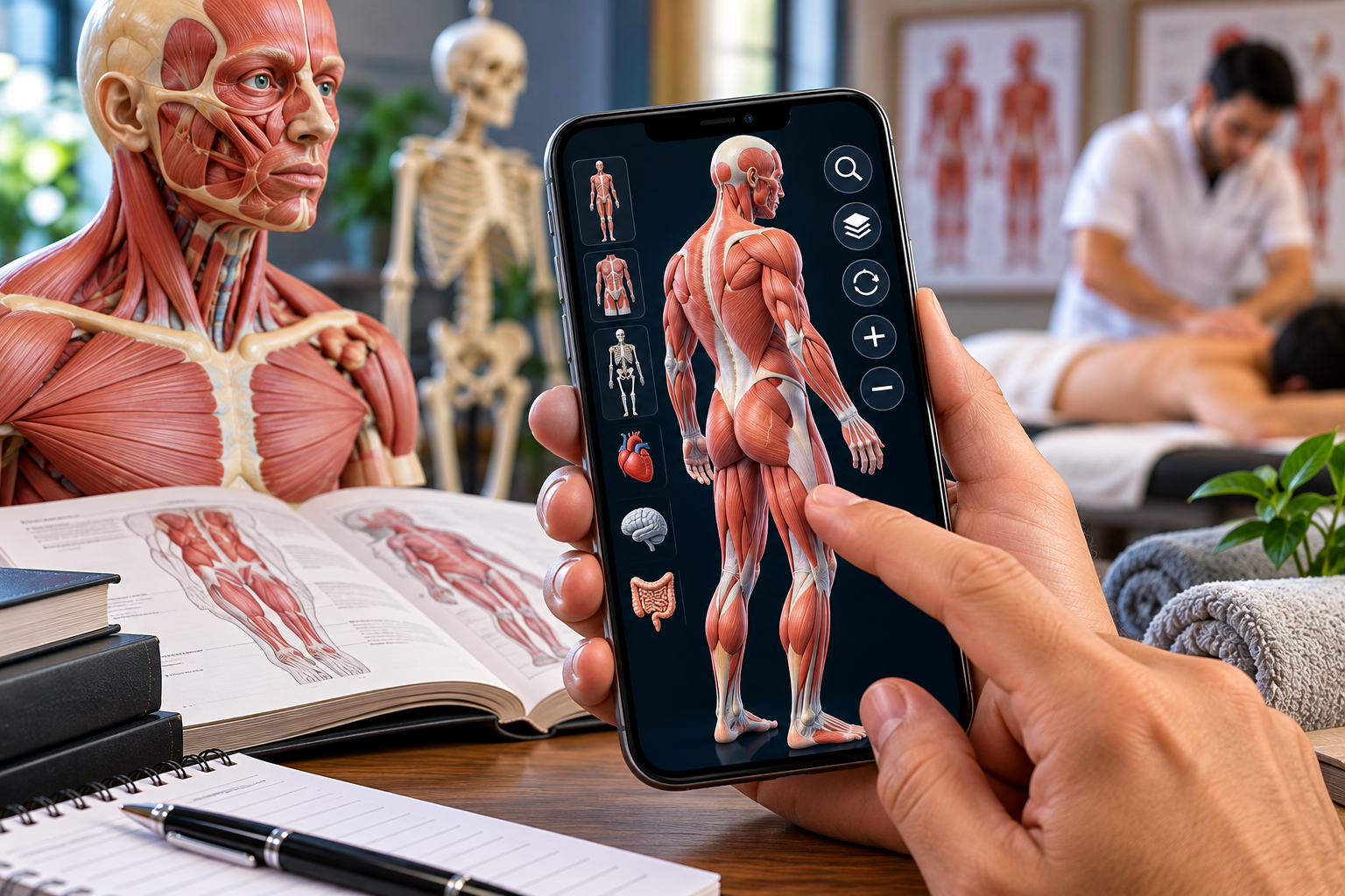 Interactive Muscle Anatomy Study