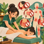 Massage Contraindications Paper Art Infographic 150x150