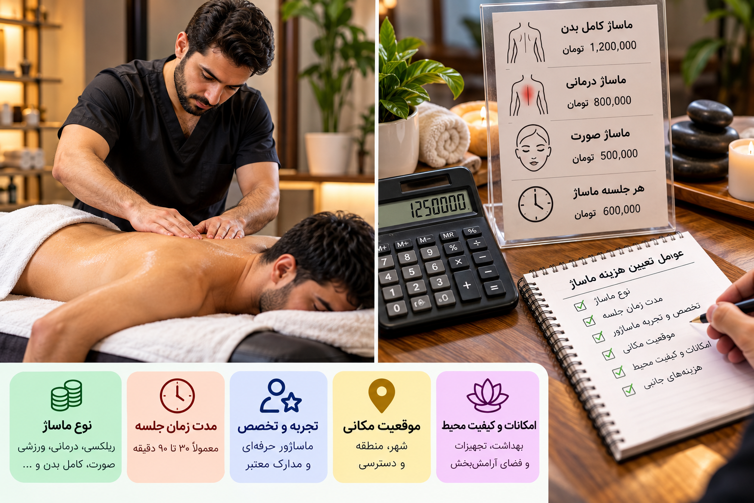 Massage Pricing  Spa Consultation Infographic