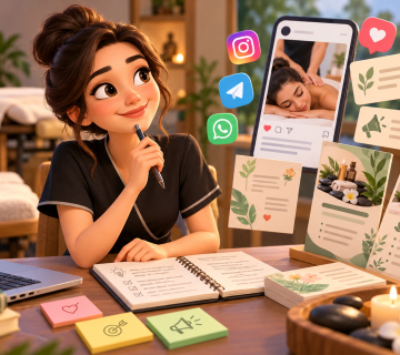 Spa Marketing Ideas Workspace 360x320