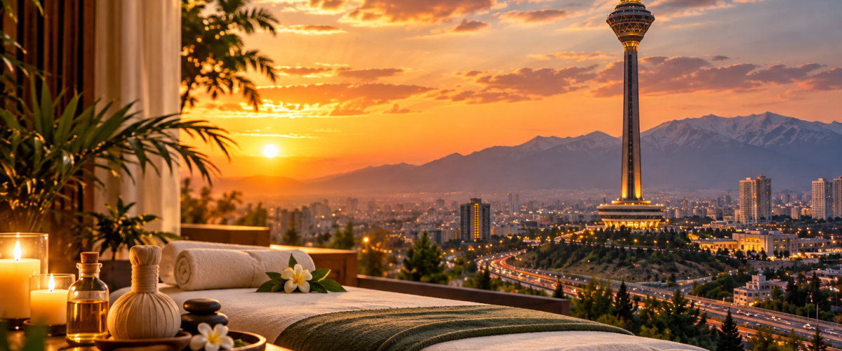 Tehran Sunset Spa Retreat 1200x500