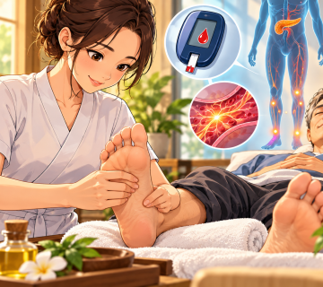 Massage diabete 360x320